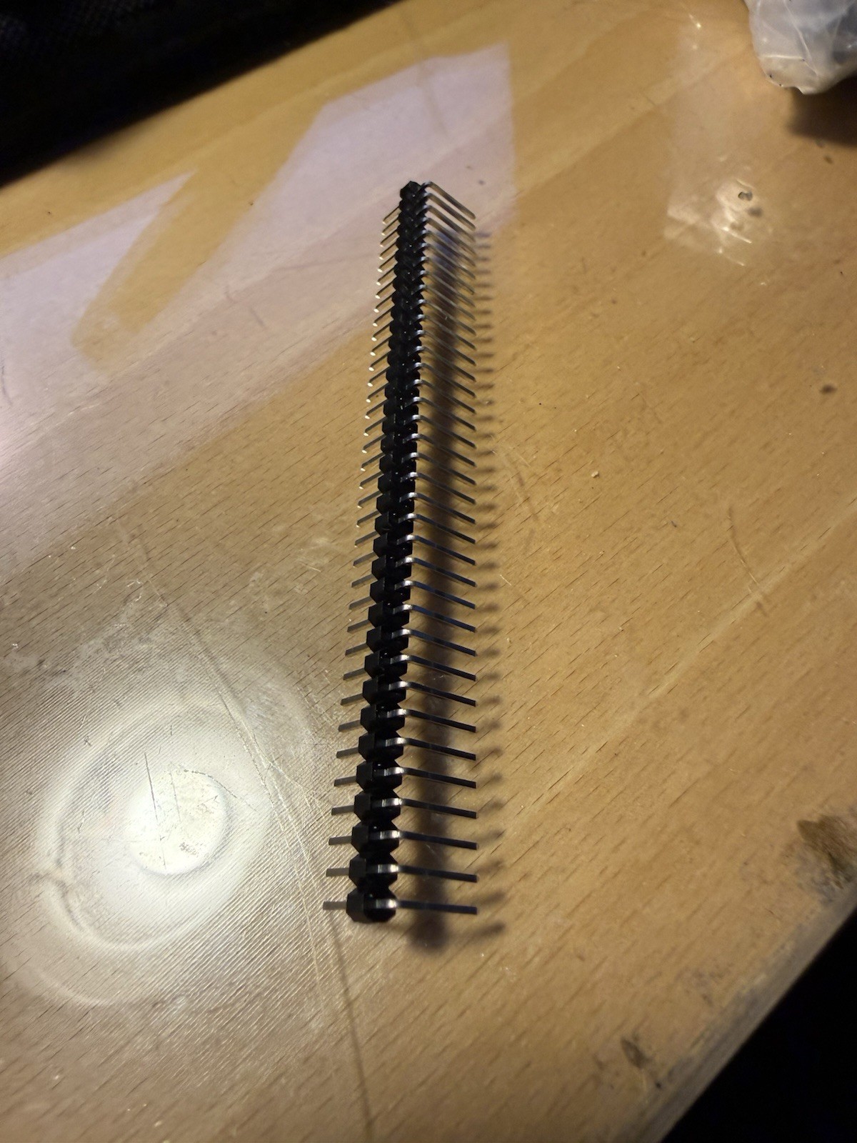 36 Pin 2.54mm Right Angle Single Row Male Pin Header Connector – 90 deg