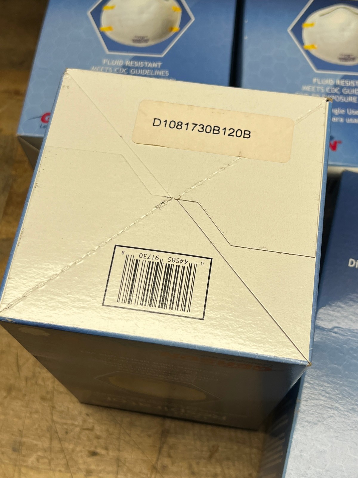 4 Pack Gerson 1730 Made In USA Particulate Respirator Mask 20 per box