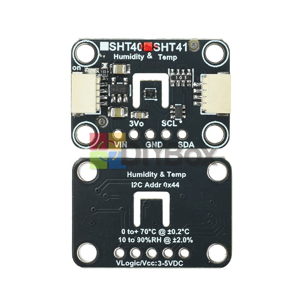 SHT41/SHT45 I2C Humidity Temperature Sensor Module STEMMA QT Qwiic Connector