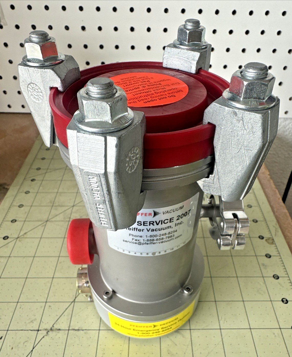 Pfeiffer TMH-050 Turbo Vacuum Pump W/ Cover Plates As Shown *Works*