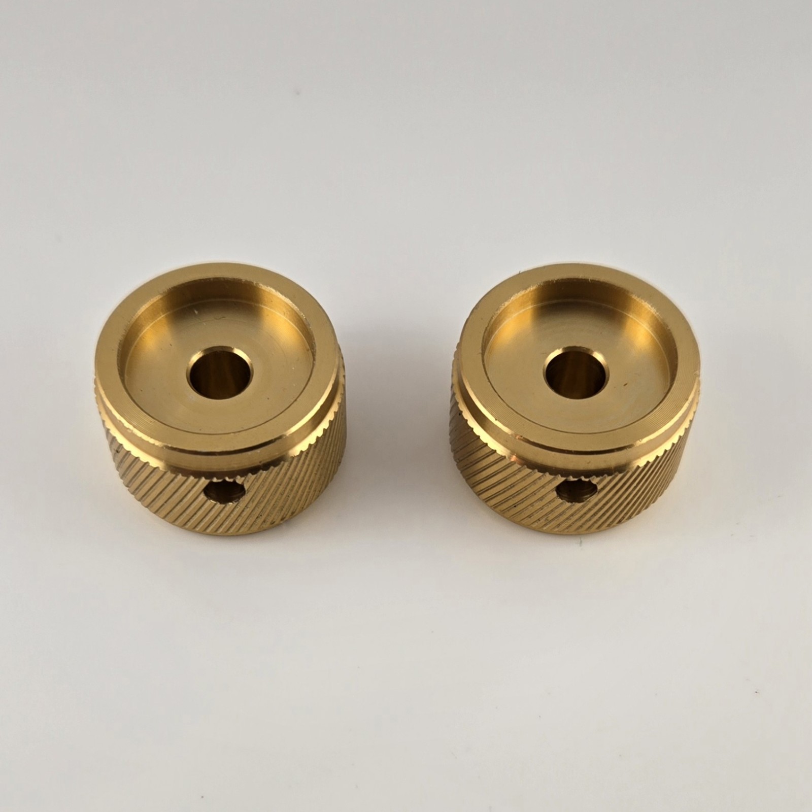 2 Pack Aluminum Rotary Electronic Control Potentiometer Knob