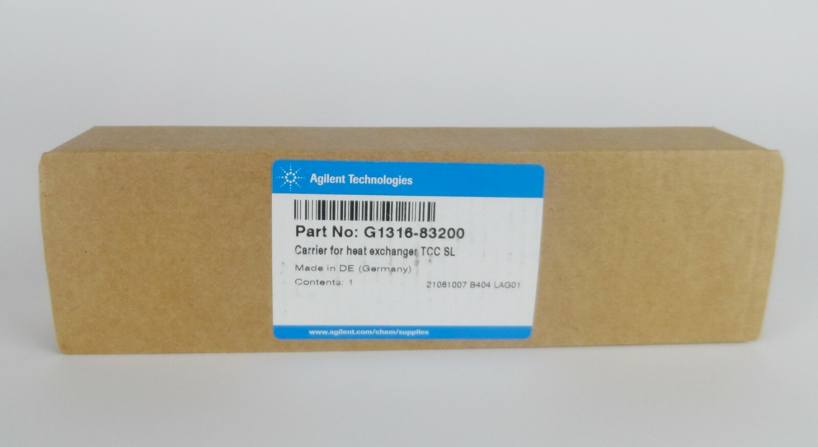 Agilent Technologies G1316-83200 Carrier for heat exchanger TCC SL