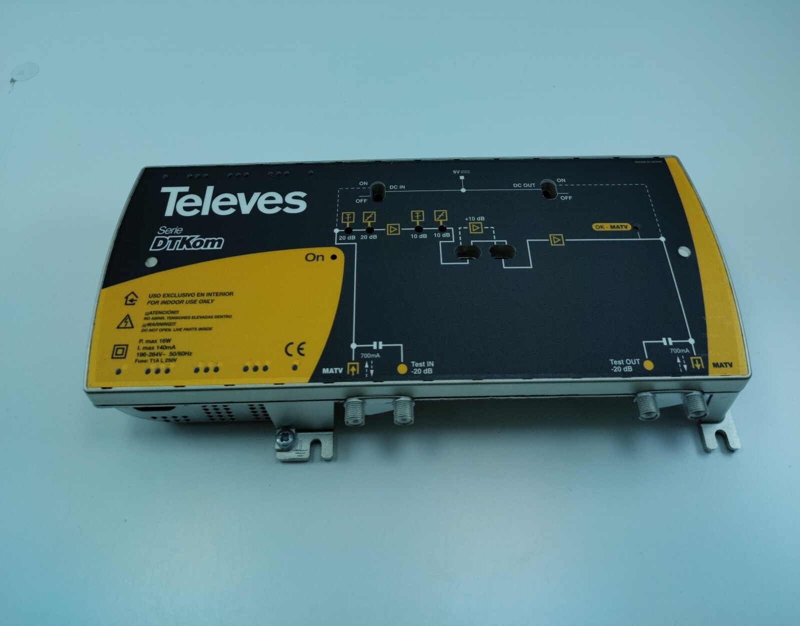 TELEVES DTKOM Amplifier Line Board multiBand MATV 1/10 «F» 11/u G41 53DB 5338