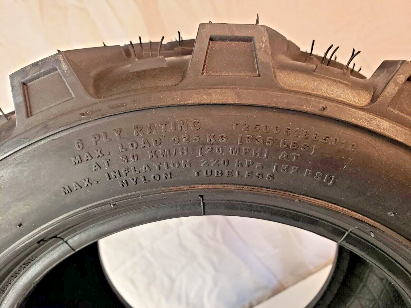 OTR TR-34 TIRE 18×8.50-10 18×850-10 18/8.50-10 18/850-10 6pr Compact Tractor 4×4