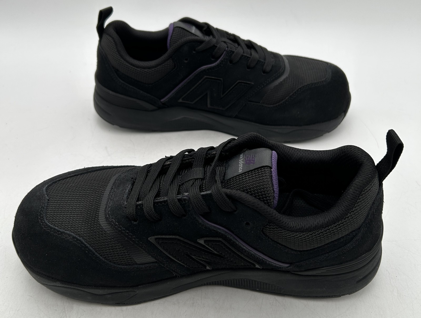 Women’s New Balance Elite Lite SD10 Shoes 8W Black Purple