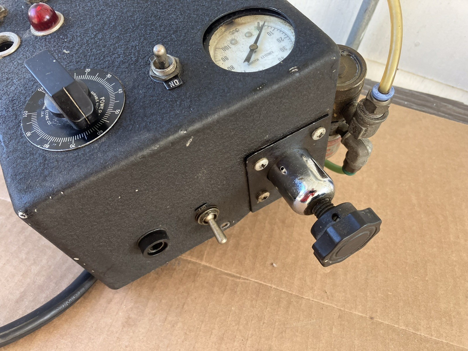Control Unit From A Kingsley Pneumatic Hot Stamp Foil Machine