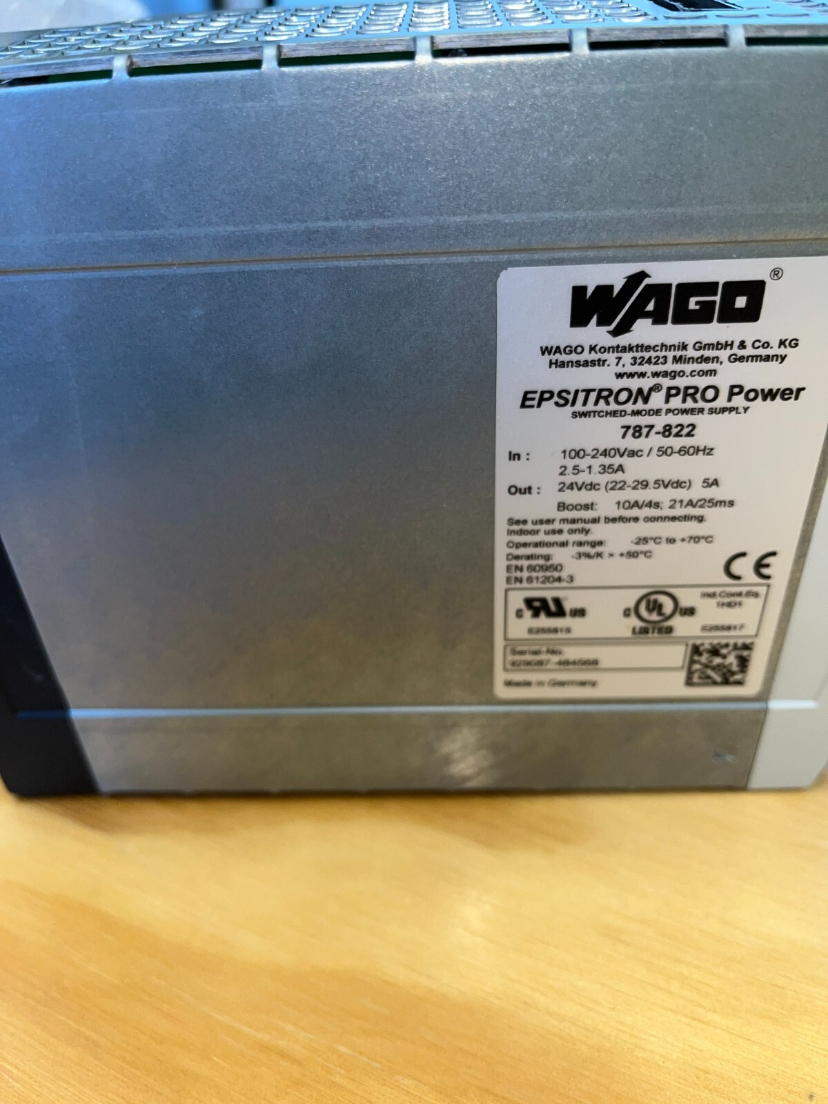 787-822 EPSITRON® PRO Power supply