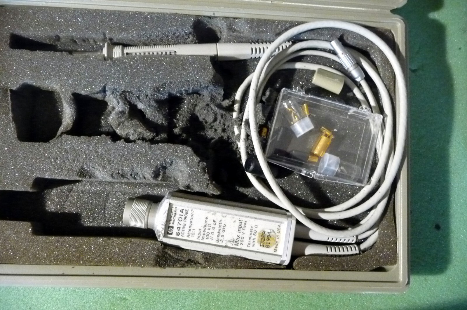 HP 54701A PROBE WITH MANY ACCESSORIES