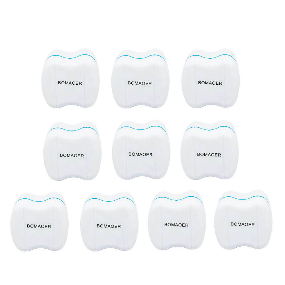 New Denture False Teeth Box Bath Appliance Storage Case Rinsing Basket Container