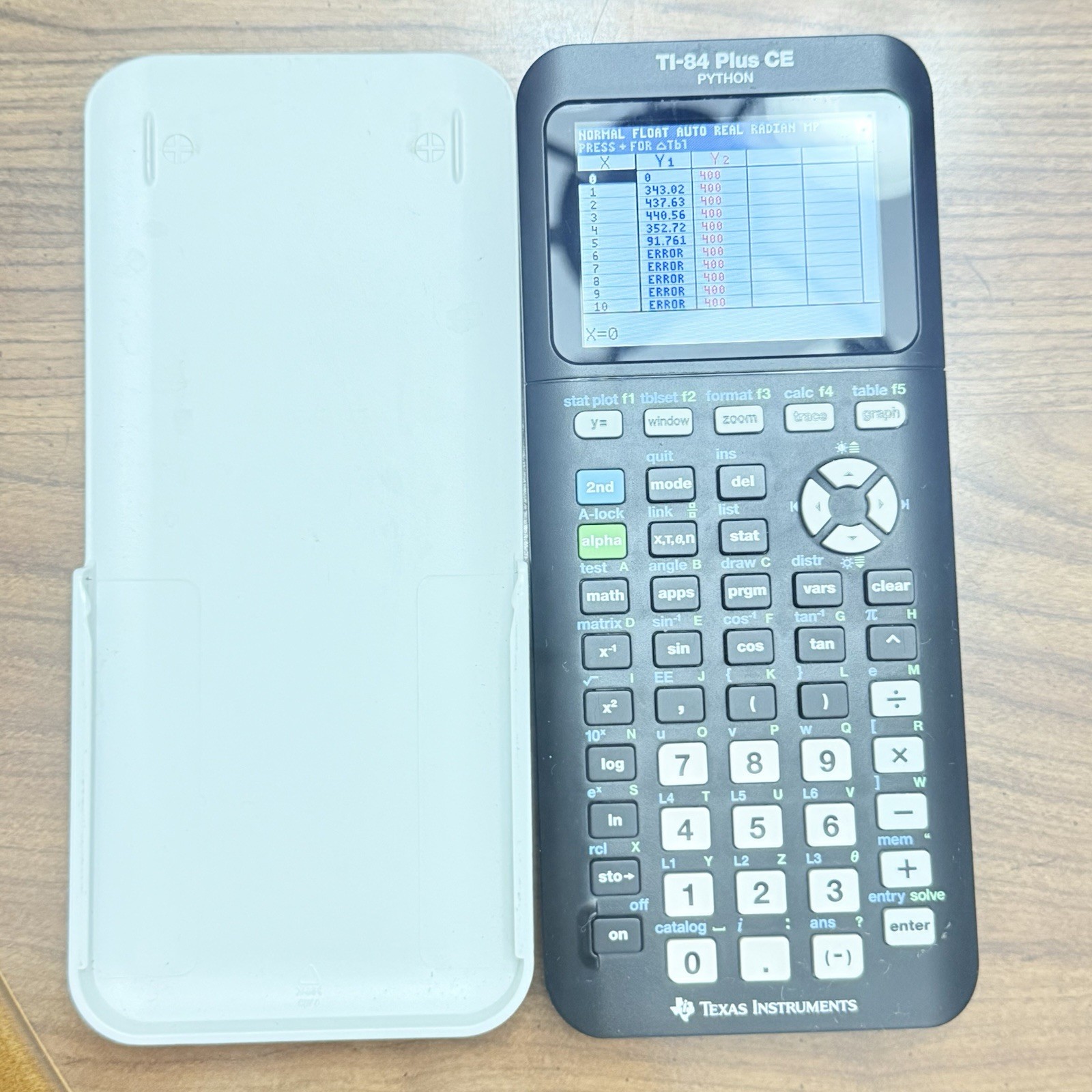 Texas Instruments TI-84 Plus CE Graphing Calculator – Black
