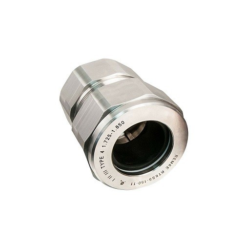 MC Cable Connector, SS, 3-1/2″ jacket 3.750 – 3.900, armor 3.600 – 3.800