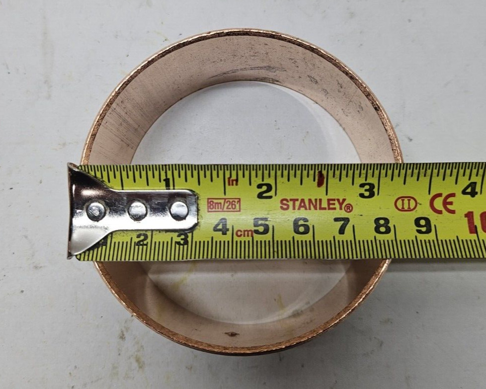 NIBCO 901 3 DWV CxC Copper 3″ Slip Coupling with Stop (Lot of 2)