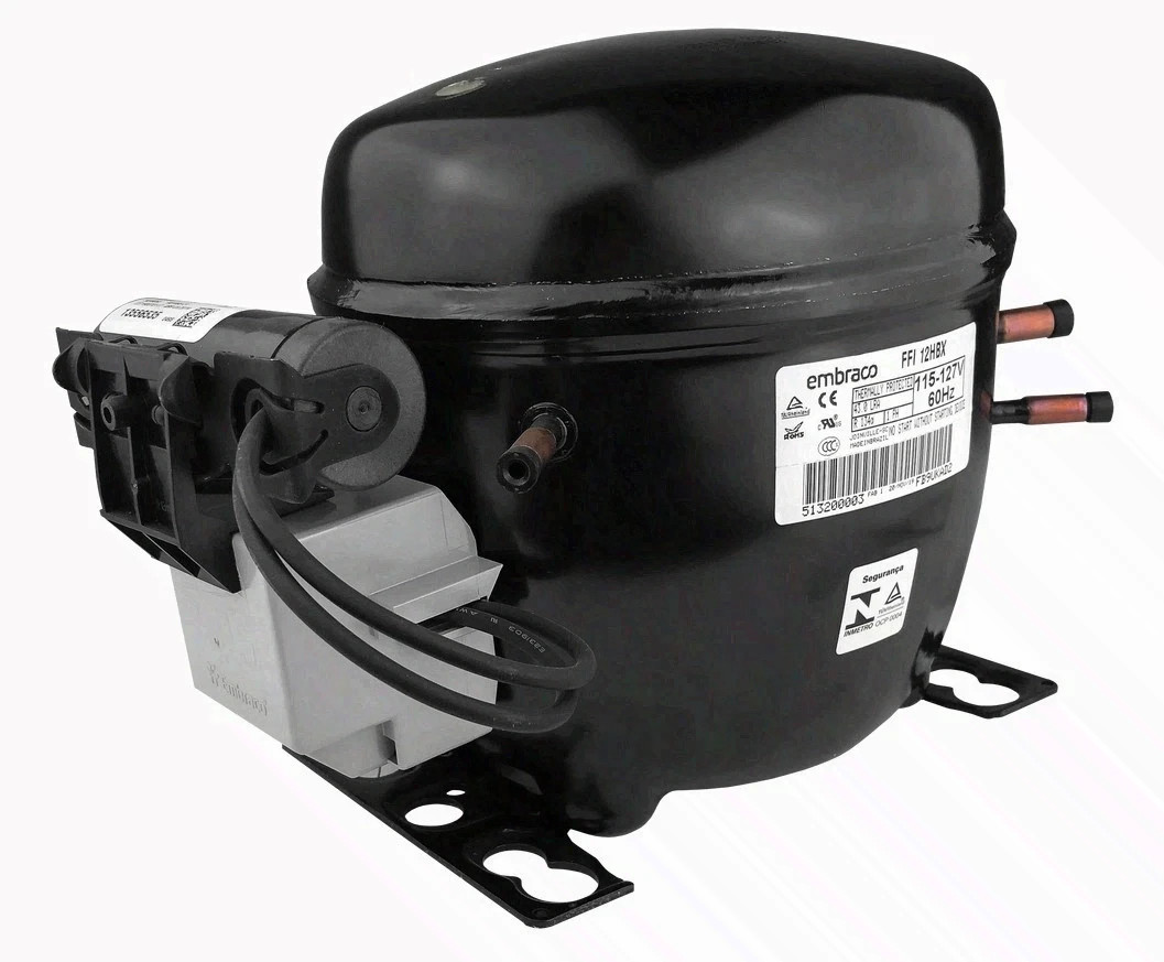OEM Embraco FFI12HBX1 Refrigeration Compressor R134A High Efficiency Part