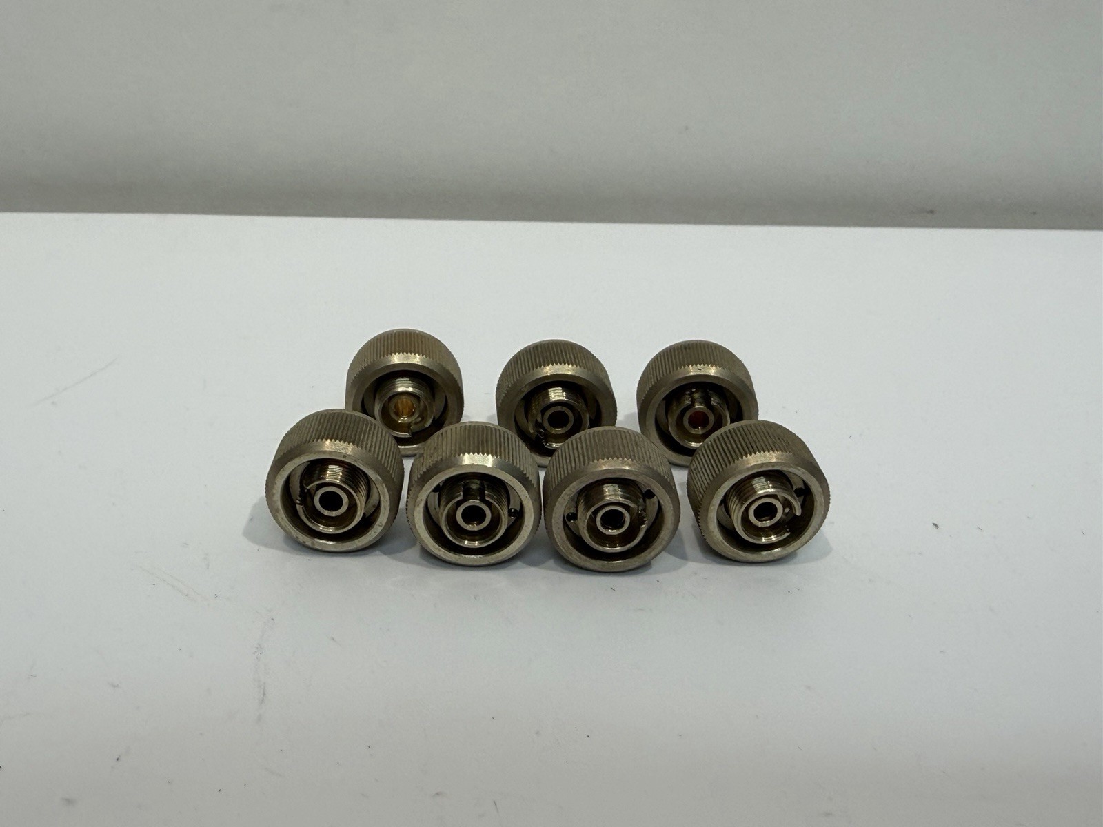 Agilent HP 81000FI Fiber Connector Port Adapter FC/PC . Lot Of 7