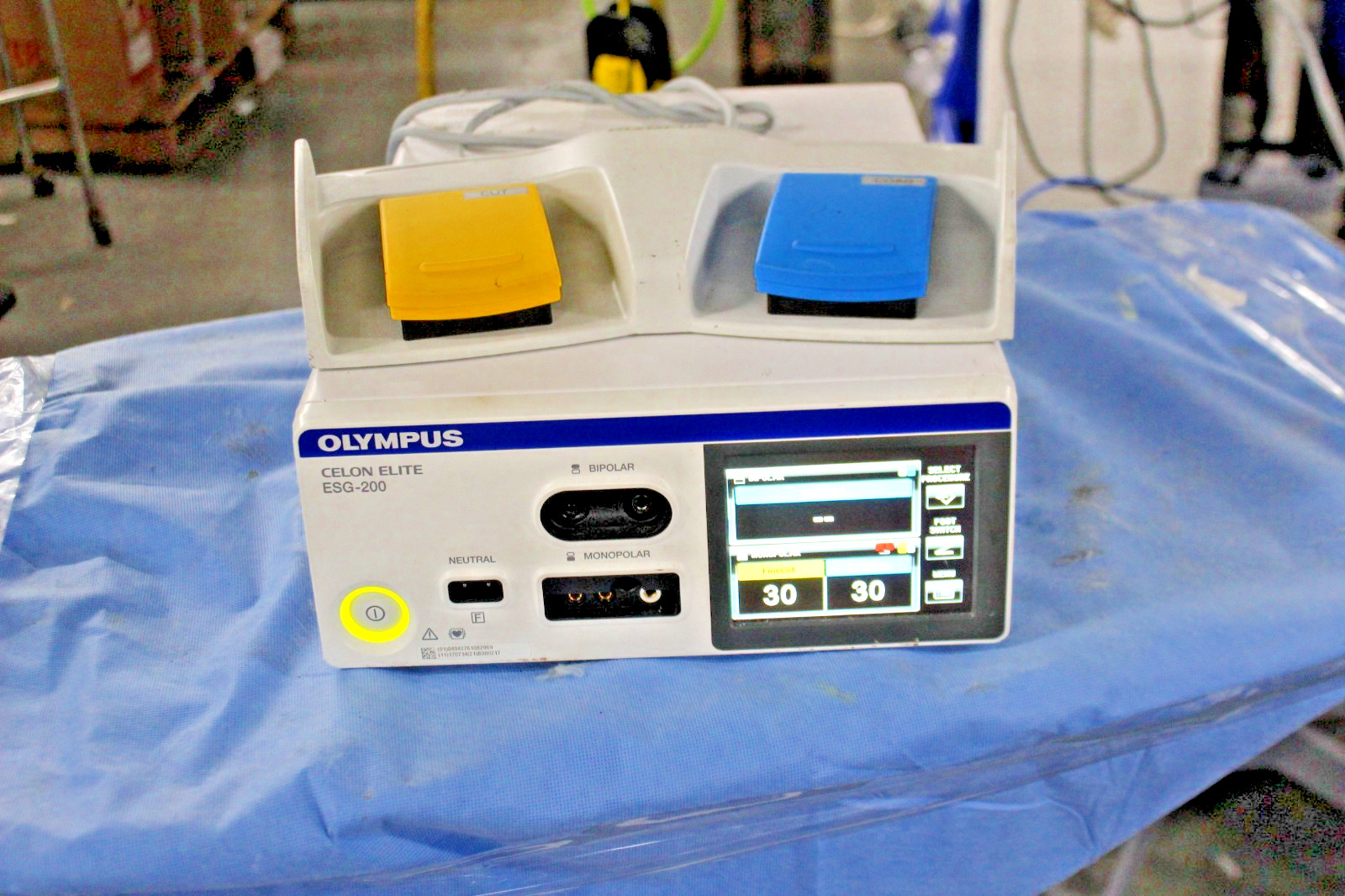 OLYMPUS CELON ELITE ESG-200, REF: WA900002A W/ FOOTSWICHT SYSTEM