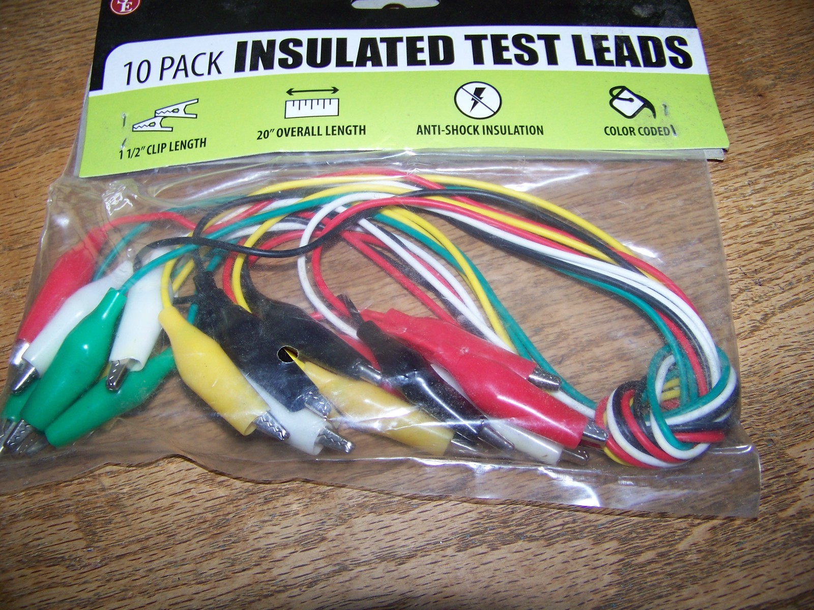 SE 10 Pack Insulated Test Leads New Sealed