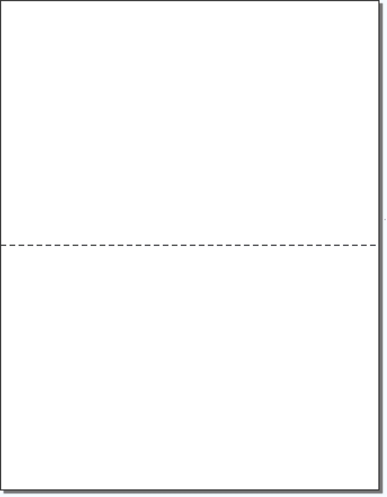 NextDayLabels – Pack of 500 Sheets 8-1/2 x 11″ Letter Size Perforated Paper W…