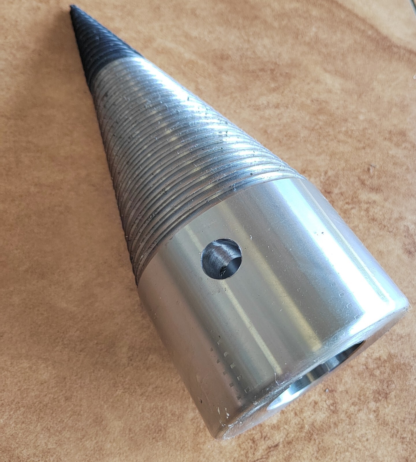 Drillkegel Kegelspalter 80mm 90mm 100mm Holzspalter wechselbare Spitze + NUT !!!