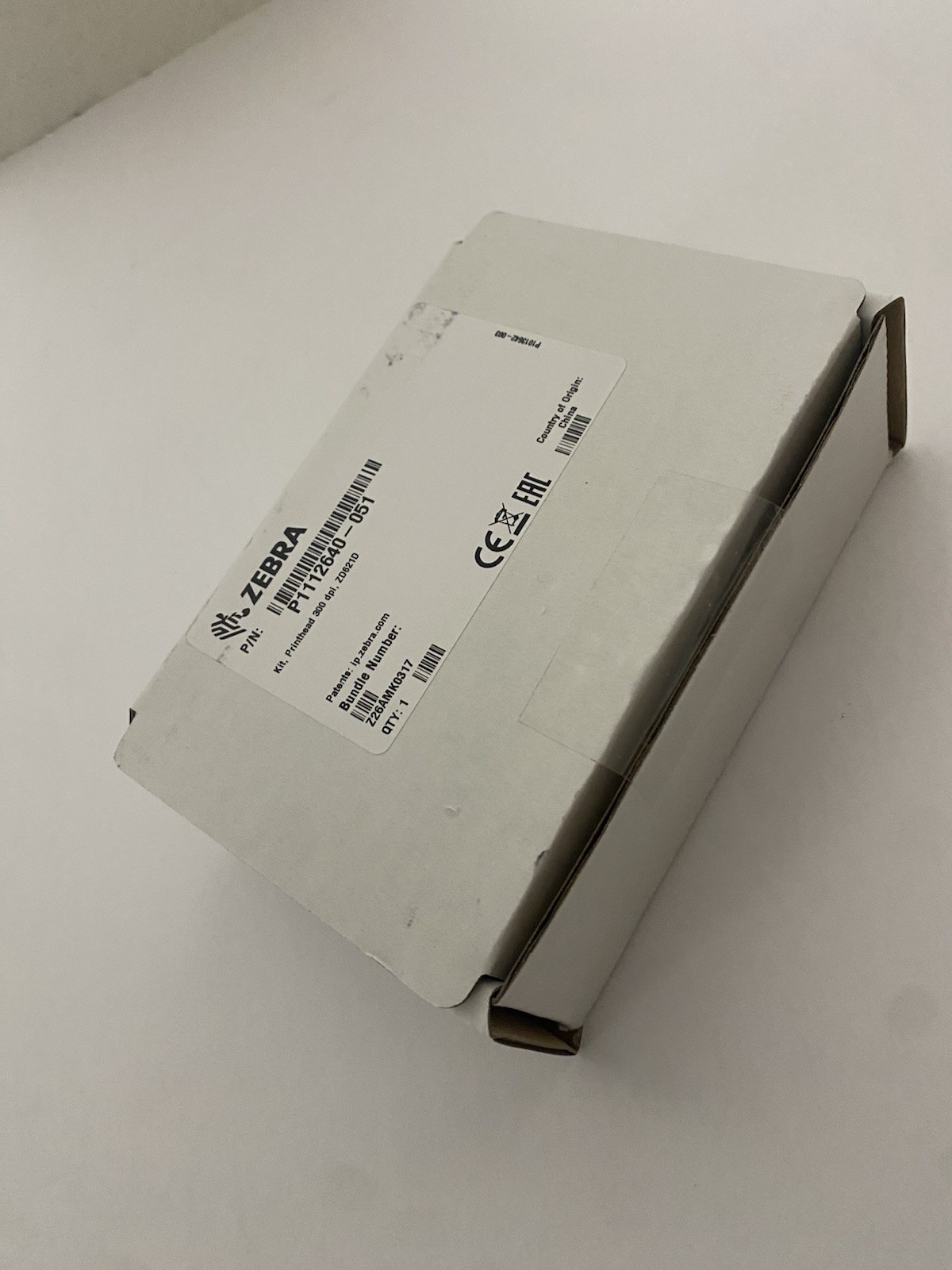 Zebra P1112640-051 Printhead 300dpi For The ZD621 Barcode genuine OEM Sealed