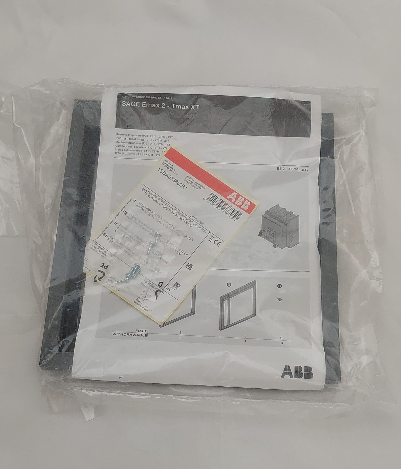 ABB 1SDA073862R1 IP30 Compartment Door Flange P8