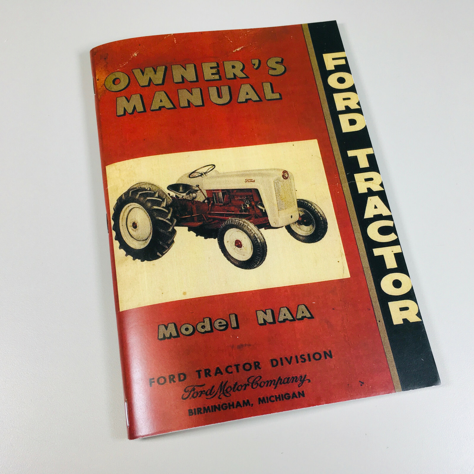 Ford Tractor Naa Golden Jubilee Owners Operators Manual User Guide 1952 – 1954