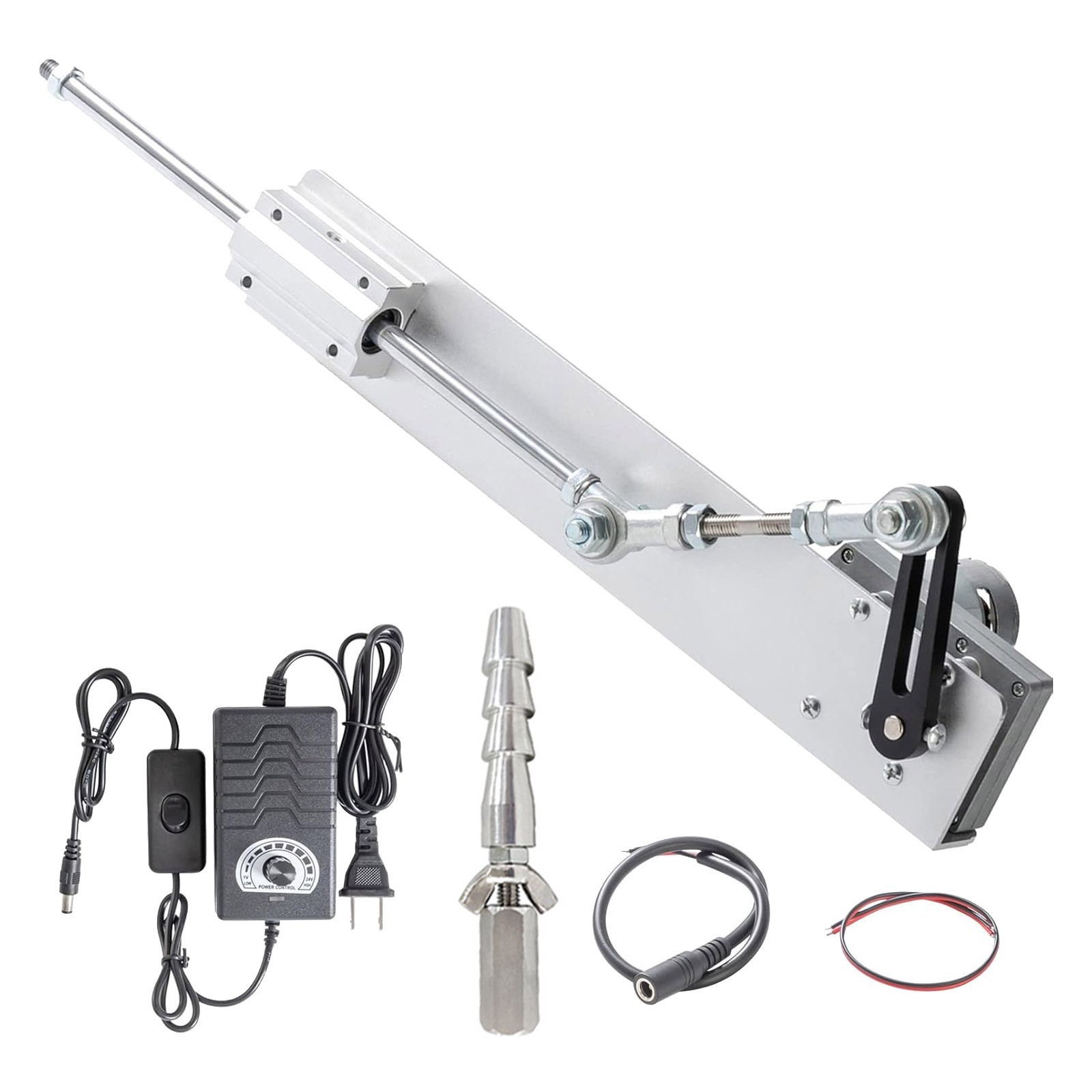 DC 24V 150mm 160rpm DIY Design Cycling Reciprocating Motor Linear Actuator Fast
