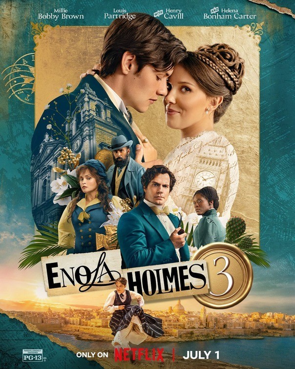 Enola Holmes 3 2026 MOVIE With Slip Cover Region Free