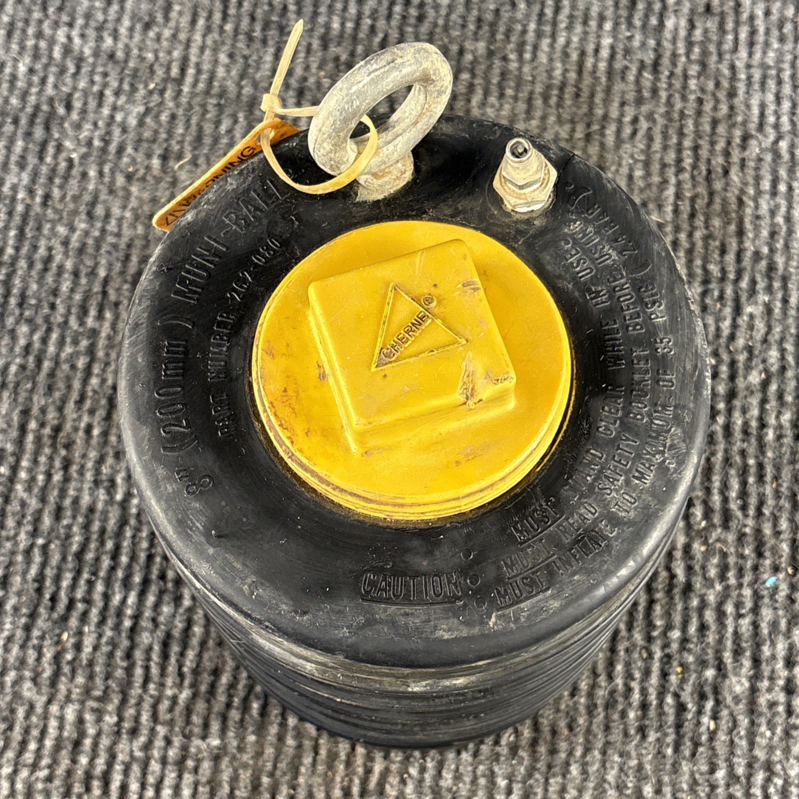 Cherne 262080 8″ Muni-Ball® Test Plug, 3″ Bypass, 262-080 Water Sewer Main