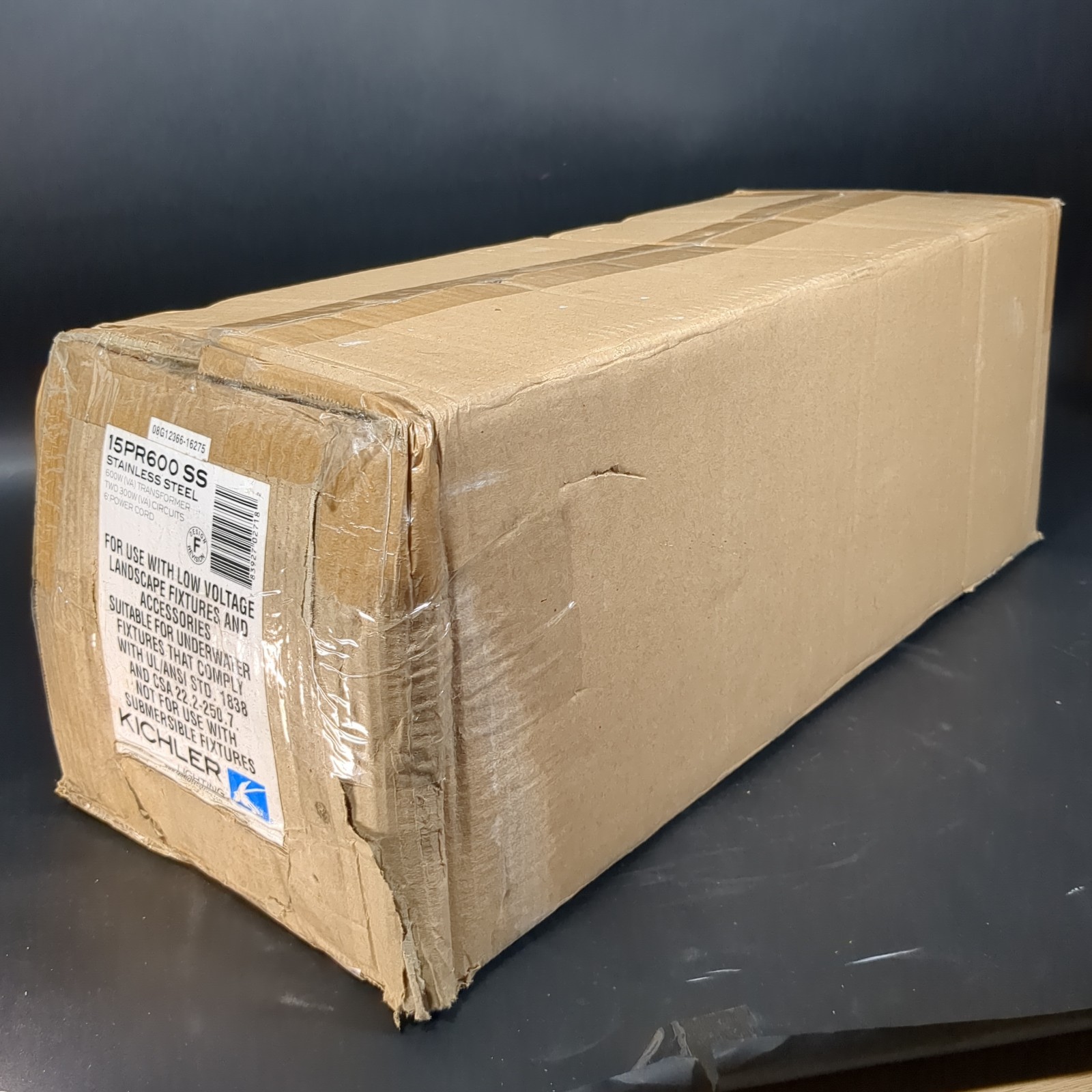 Kichler Pro Series Transformer 15PR600SS Stainless Steel 600W New Open Box