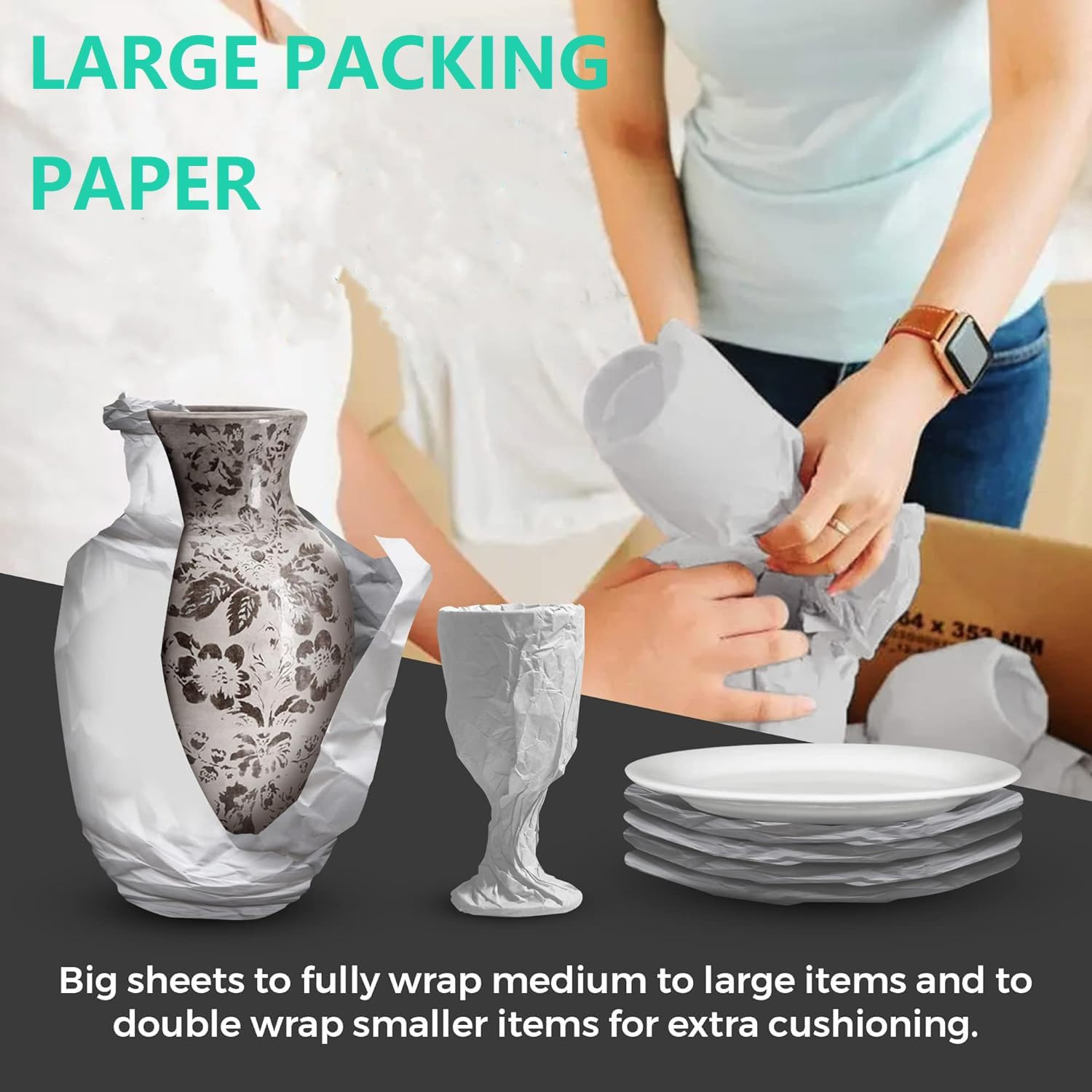 Large Moving Paper Packing Sheets 24X36 Inch Newsprint Paper for Packaging Movin