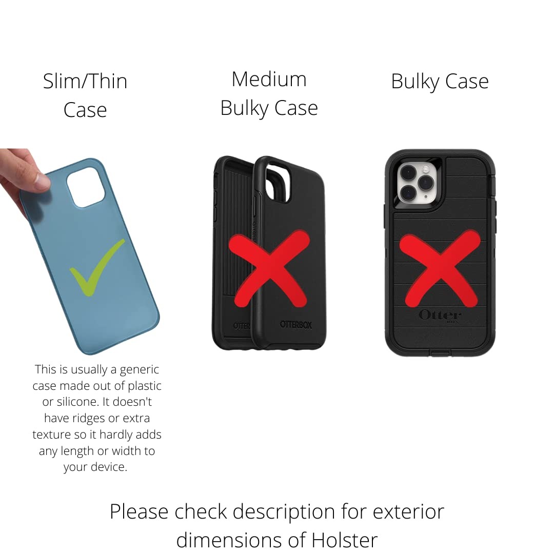 Turtleback Brown Belt Clip Designed For Iphone 16 Pro 16E 15 Pro 14 Pro 13 –