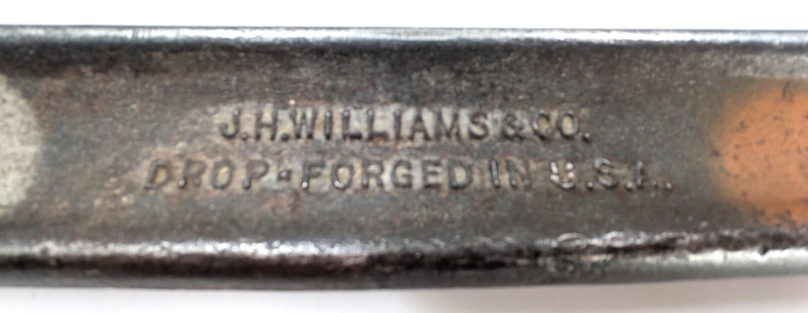 Vintage J.H. Williams CC-410 Deep Throat C-Clamp, 10” Capacity, Good Cond.