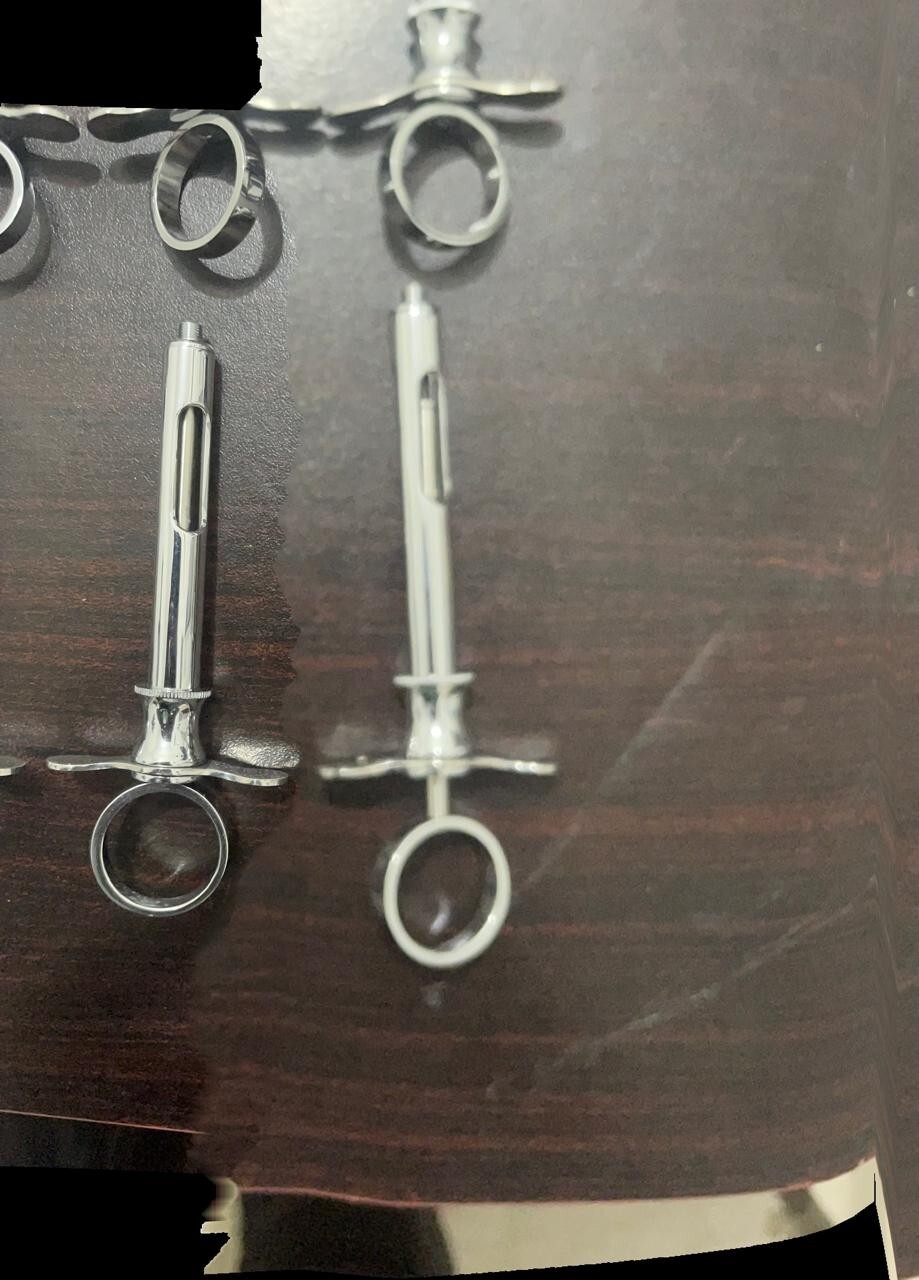 Lot of 10 Hu-Friedy CW Style Dental Anesthetic Aspirating 1.8ml Syringe SYRCW