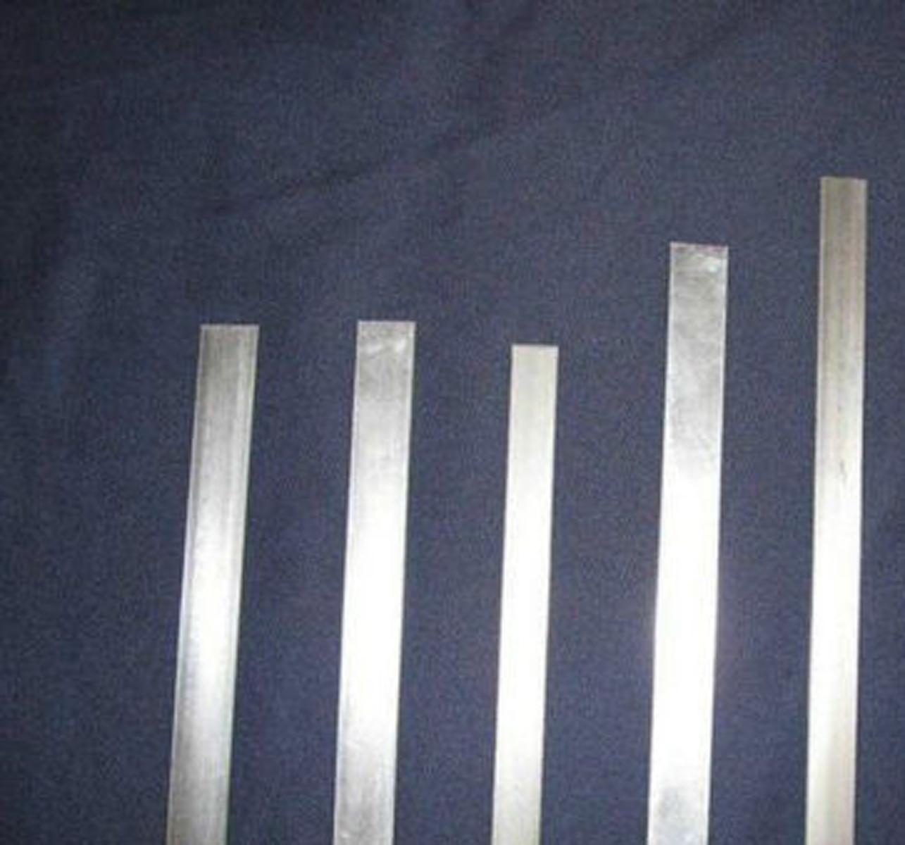 US Stock 1 Piece 440C 9CR18MO Stainless Steel Plate Bar 5mm x 60mm x 300mm