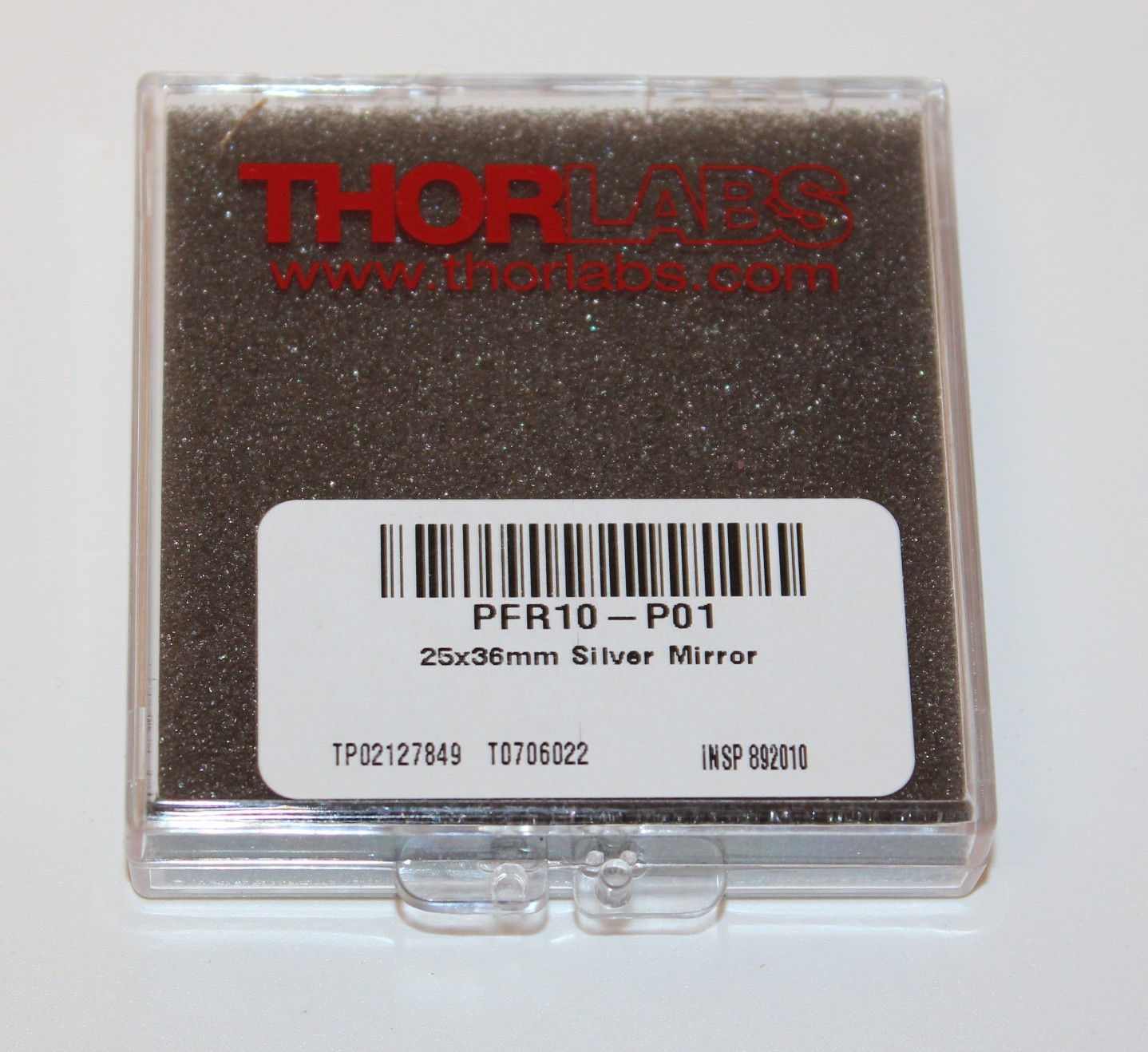 Thorlabs PFR10-P01 Protected Silver Mirror ( Lot x 2) PFR10-P01 25 mm x 36 mm