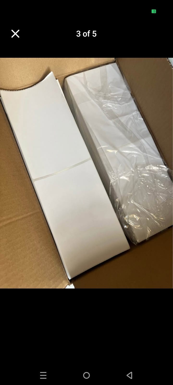 6000 Fanfold Direct Thermal Shipping Labels 4×6 Perforated for Zebra and Rollo