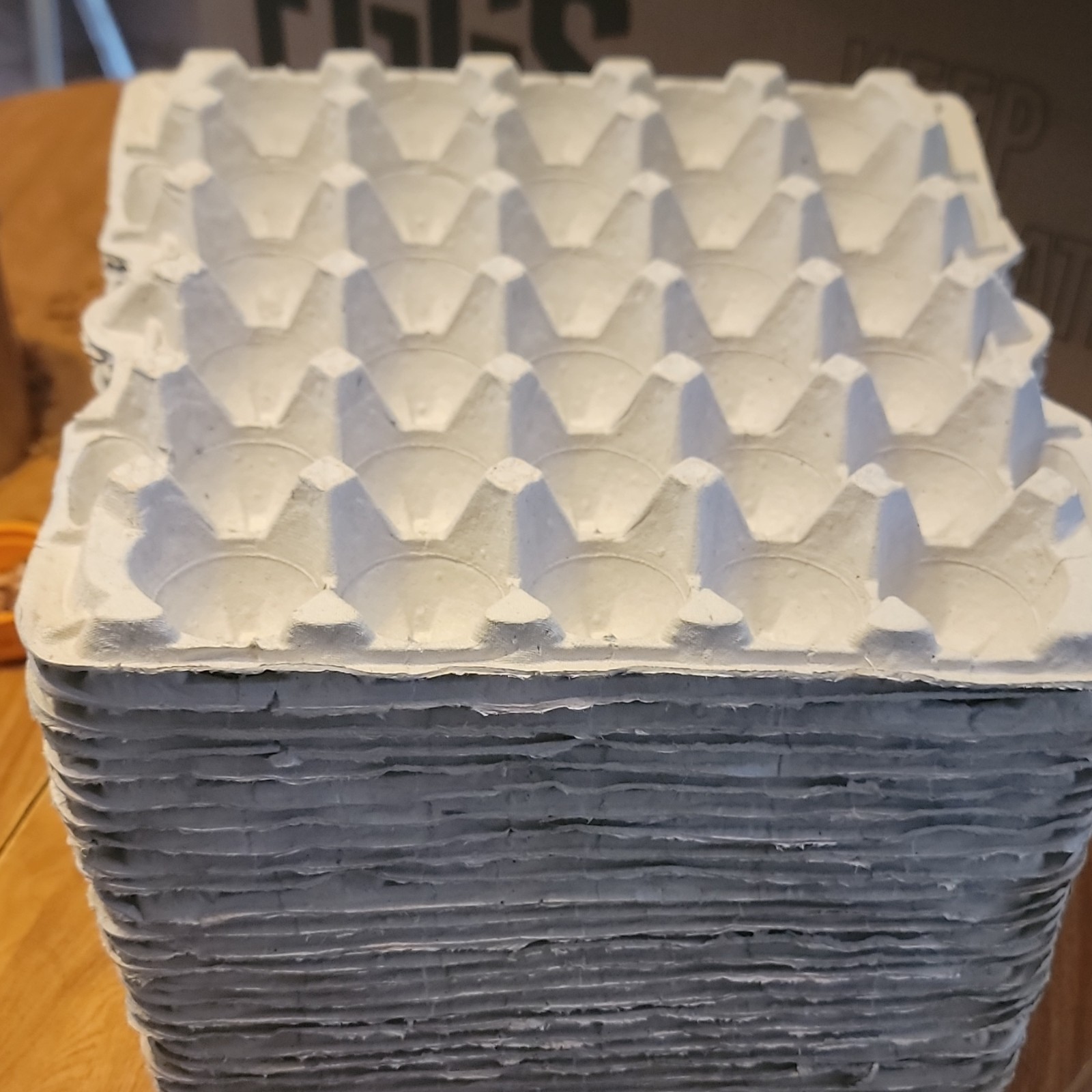 37 pack of 30 slot multi use insect farm, craft, eggs crates.