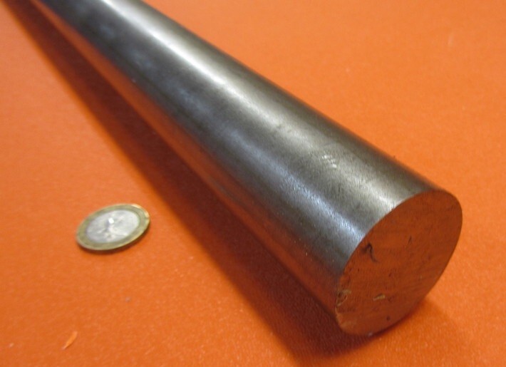 12L14 Steel Unpolished Rod, (1 1/2″) -1.50″ Dia x 2 Foot Length