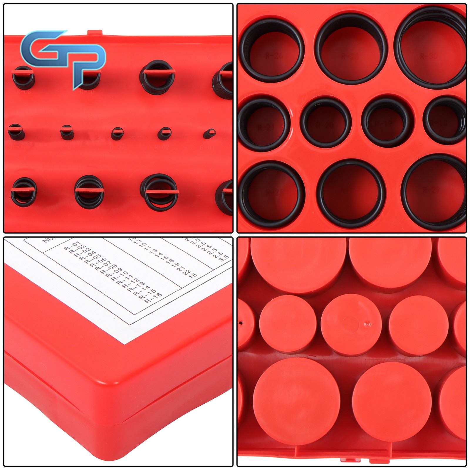 Universal O Ring Assortment Set Metric Oil Proof Kit 32 Size O-Ring 419 PACK