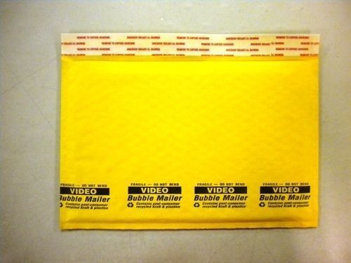 #DVD VHS 12 x 7.5 Bubble Lite Kraft Bubble Mailers Envelopes #0, #1 100 To 2000