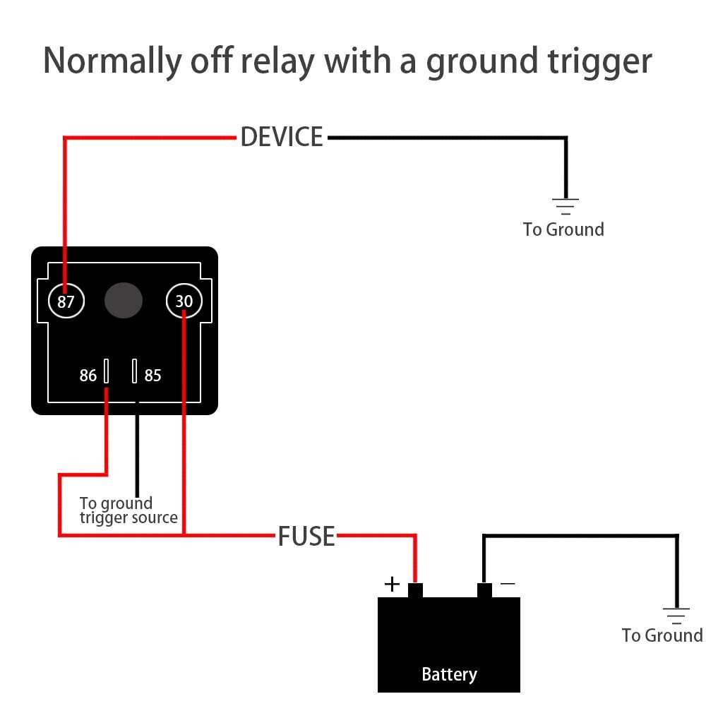 irhapsody Relay 250A, 12V Continuous Duty SPST 4-pin High Power 12v-250a-4pin