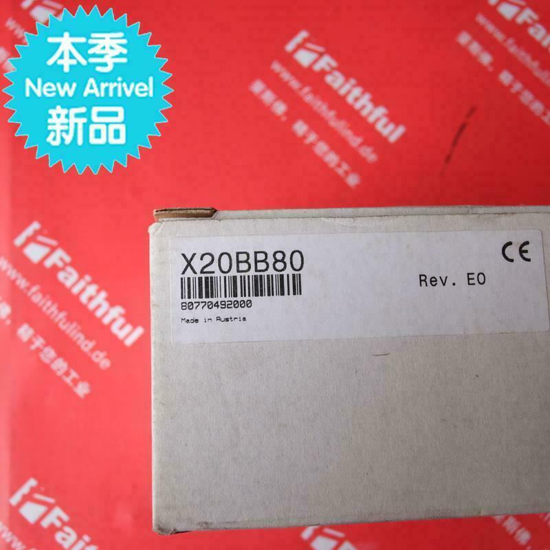 B&R plc X20BB80 new FREE EXPEDITED SHIPPING