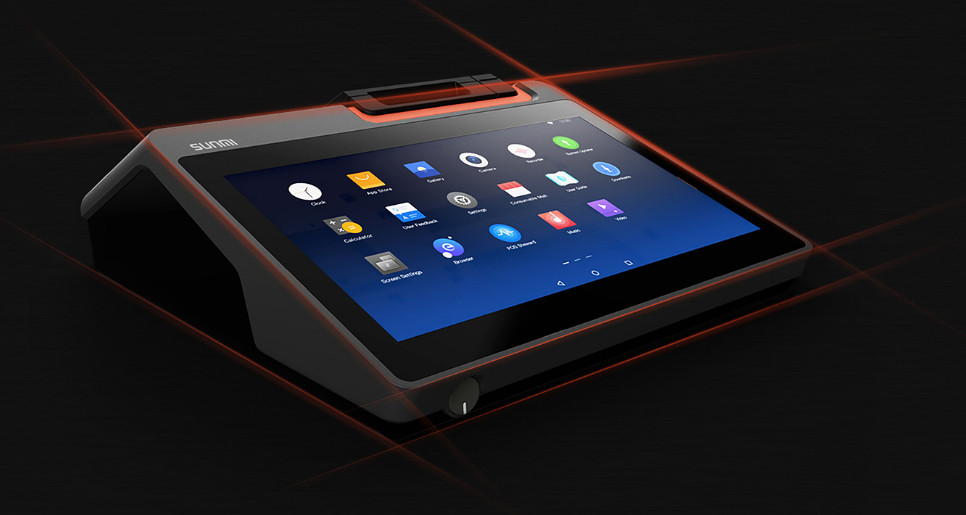 Sunmi T2 Mini all-in-one POS – 11.6 inch screen + build-in printer (NEW)