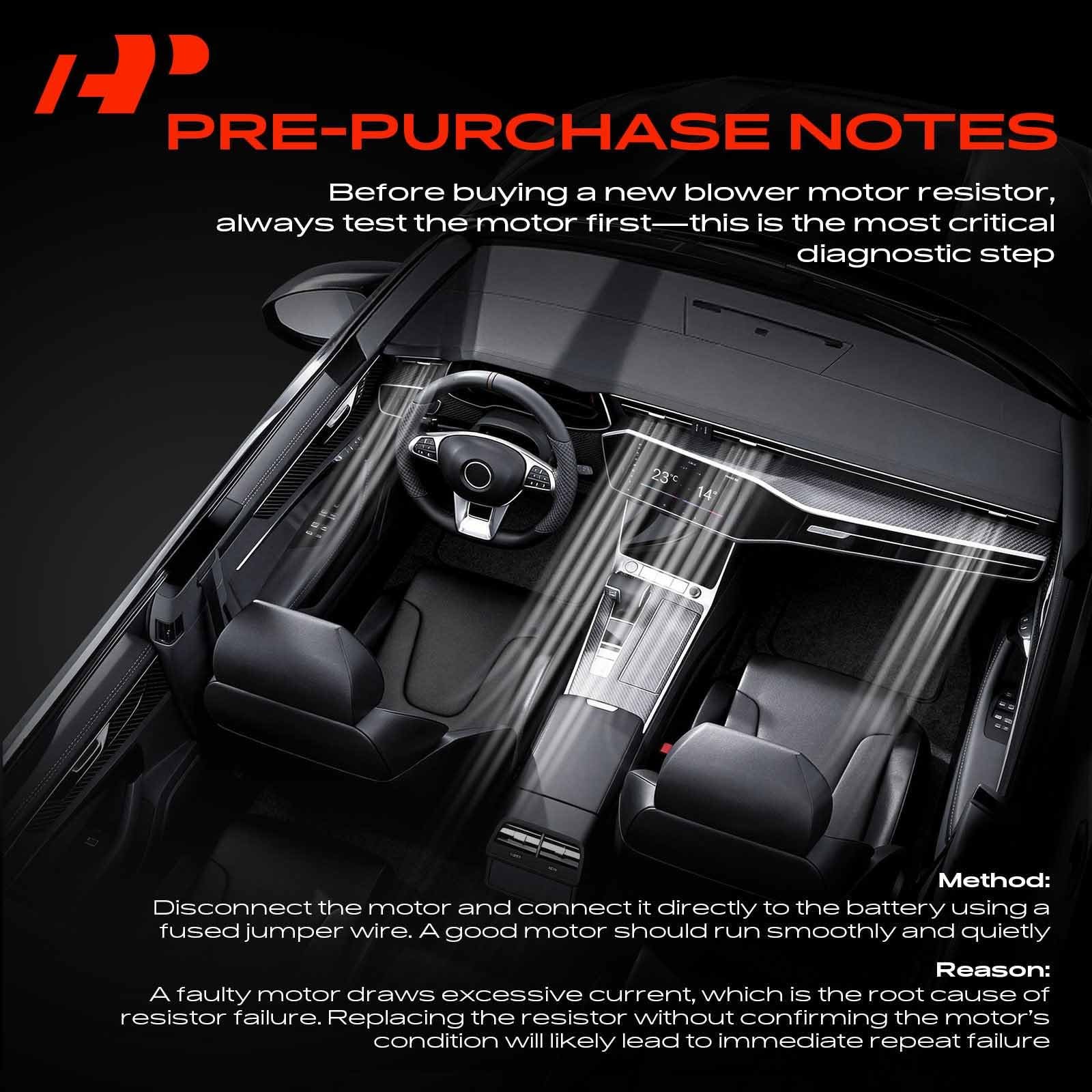 A-Premium Hvac Heater Blower Motor Resistor Compatible Mitsubishi Vehicles –