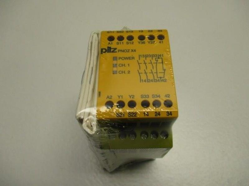 PILZ PNOZ-X4-24VDC-3N/O-1N/C NSMP