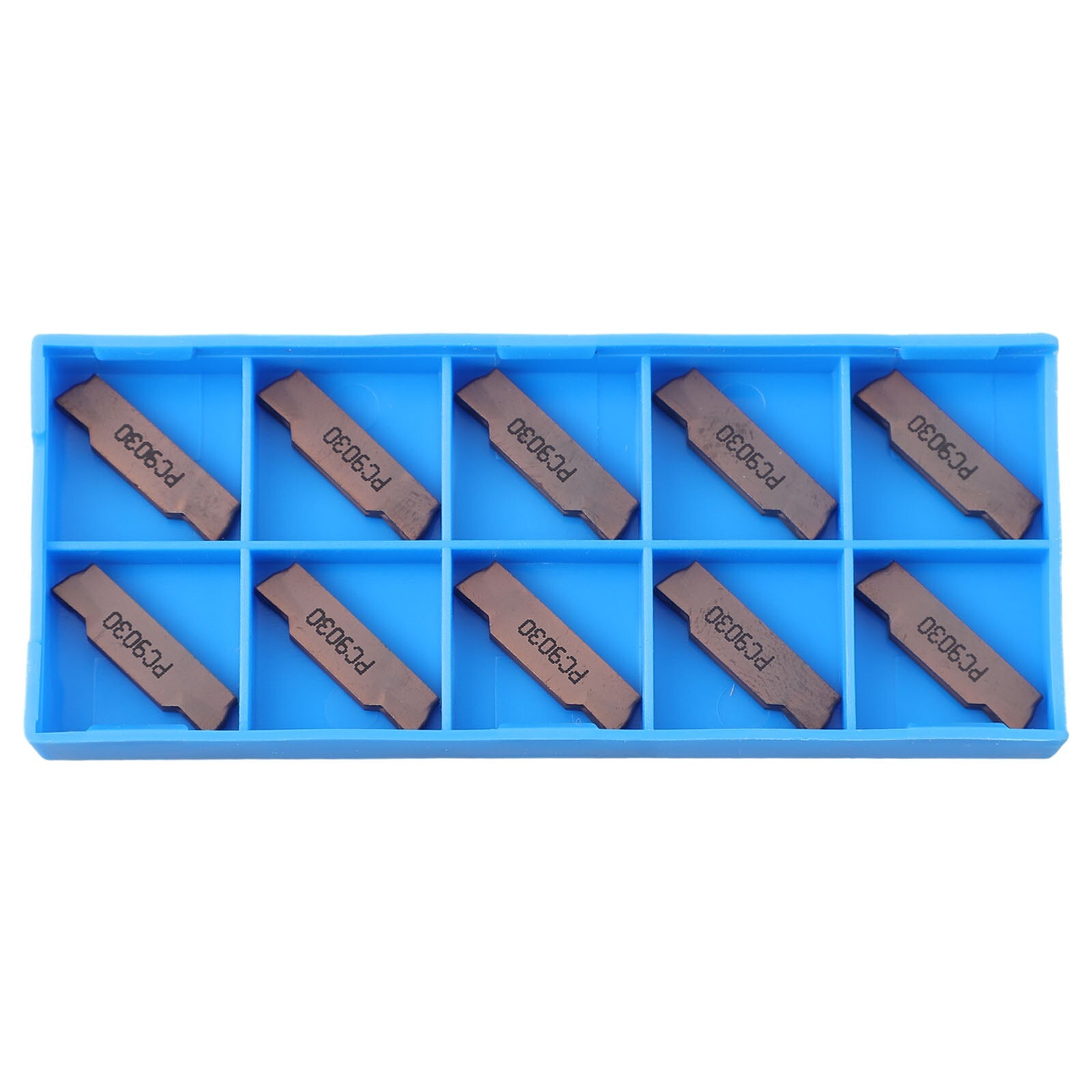 Upgrade Your Grooving Tool with 10PCS Carbide Insert High Quality Material