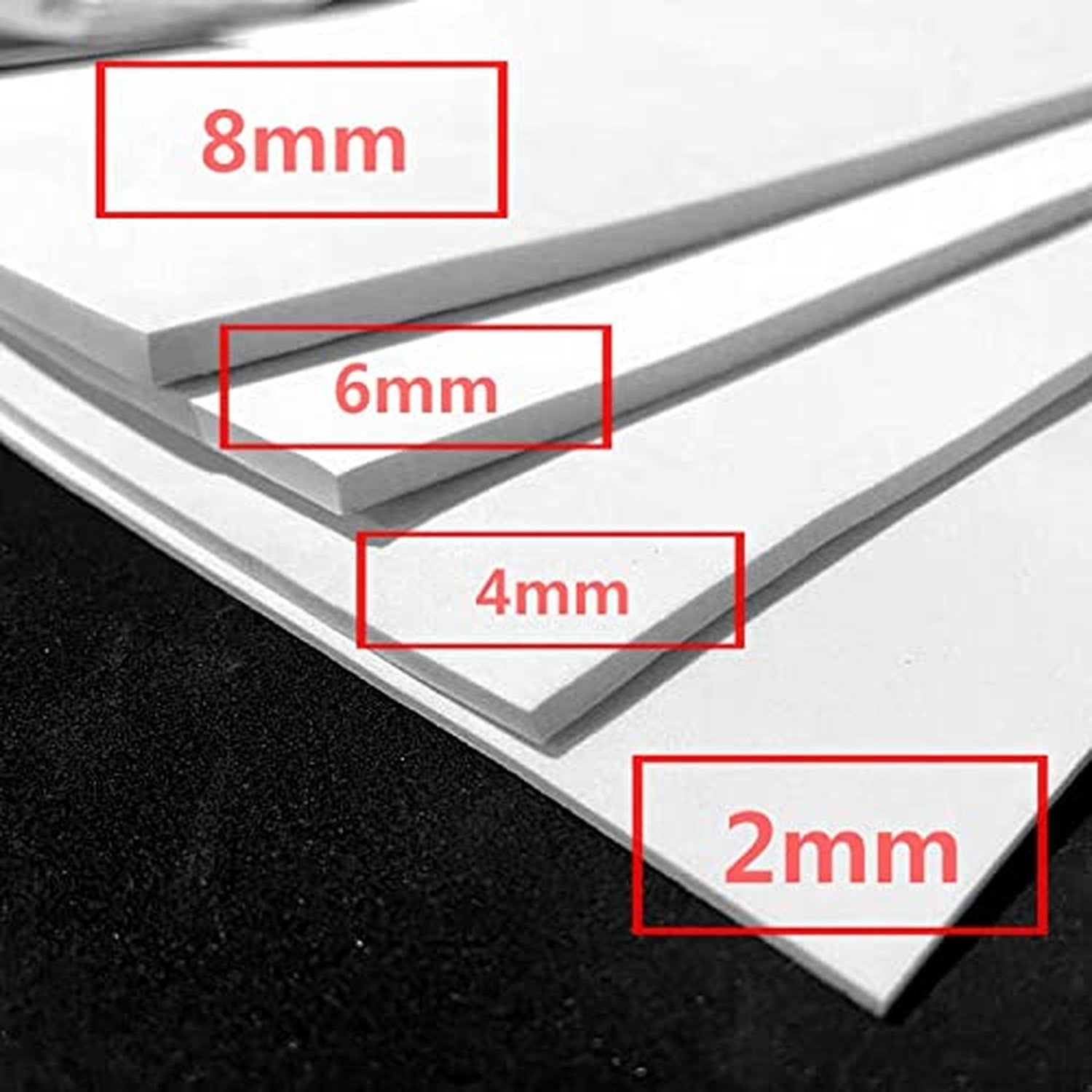 Labzhang White EVA Foam Cosplay, 1 Piece of 2mm Craft Foam,Cosplay Foam, 14″ …