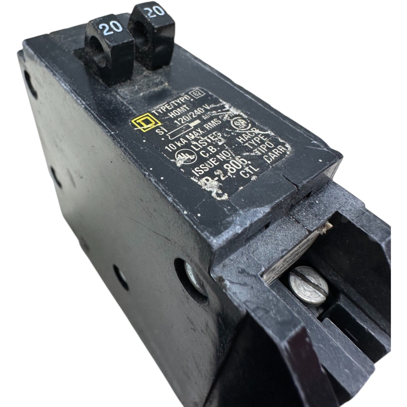 Square D HOMT2020, 2-Pole 20A Circuit Breaker 🔥Fast Shipping🔥