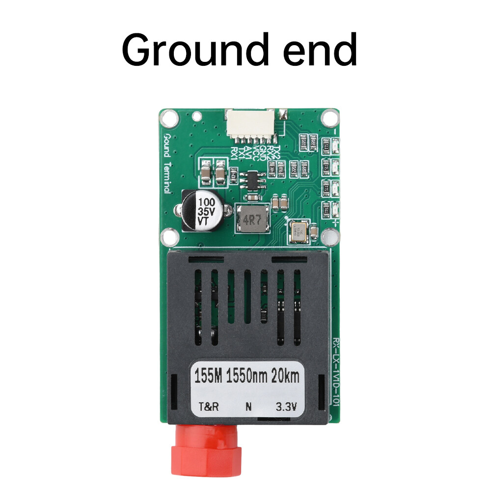 TTL Optical Transceiver Module TTL to Fiber Module FC RX/TX/AV/VCC/GND for Drone