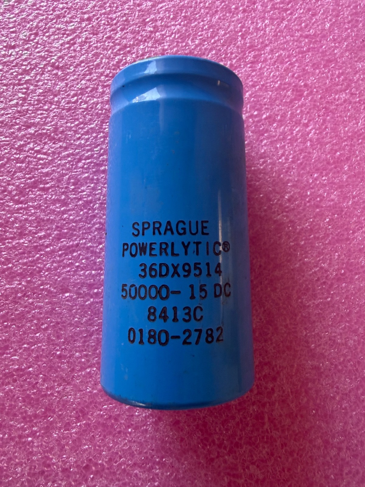 Sprague Powerlytic 36DX9514 50000- 15 DC 8413C 0180-2782